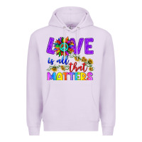 Love İs All That Matters Premium Hoodie | Teevron