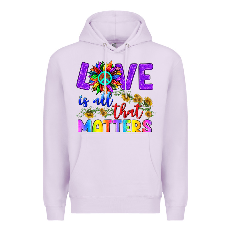 Love İs All That Matters Premium Hoodie by BundleAndBundleShop | Teevron