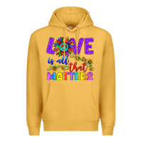 Mustard Love İs All That Matters Premium Hoodie - BundleAndBundleShop