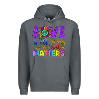 Rock Love İs All That Matters Premium Hoodie - BundleAndBundleShop