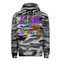 Slate Camo Love İs All That Matters Premium Hoodie - BundleAndBundleShop