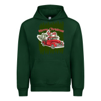 Forest Green merry christmas y'all truck Urban Hoodie - Bettercallsaul
