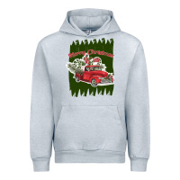 Heather Grey merry christmas y'all truck Urban Hoodie - Bettercallsaul