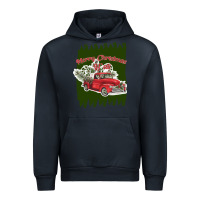 Navy merry christmas y'all truck Urban Hoodie - Bettercallsaul