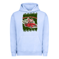 Merry Christmas Y'all Truck Urban Hoodie | Teevron
