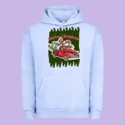Merry Christmas Y'all Truck Urban Hoodie Designed By Bettercallsaul