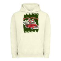 Pigment Pistachio merry christmas y'all truck Urban Hoodie - Bettercallsaul