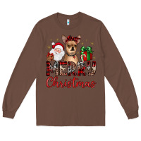 Chestnut merry christmas chihuahua Long Sleeve Tee - JahusDesignShop