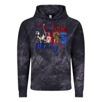 Cloud Black little miss liberty billie wilder Vintage Hoodie - texasbilliewilder