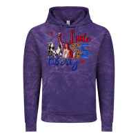 Cloud Purple little miss liberty billie wilder Vintage Hoodie - texasbilliewilder