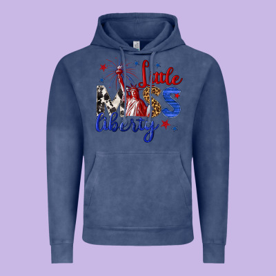 Vintage Hoodie little miss liberty billie wilder