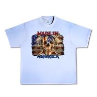 Grape Ice Made in America 4th of july Urban Heavy Tee - CowGirlArtShop