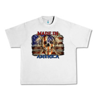 Lunar Rock Made in America 4th of july Urban Heavy Tee - CowGirlArtShop