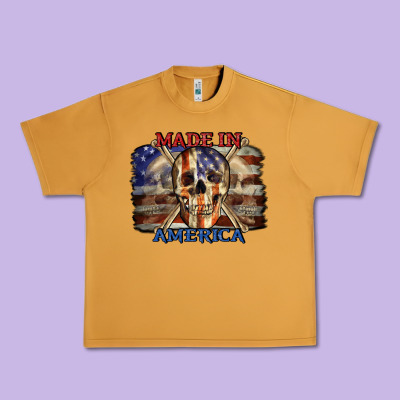 Made In America 4th Of July Urban Heavy Tee Designed By Cowgirlartshop