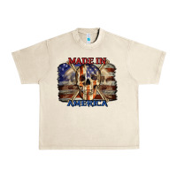Sandshell Made in America 4th of july Urban Heavy Tee - CowGirlArtShop