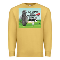 Antique Gold funny golf Premium Sweatshirt - MaliasSmallBusiness
