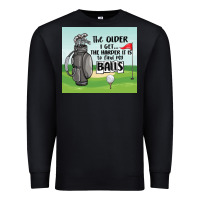Black funny golf Premium Sweatshirt - MaliasSmallBusiness