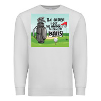 Dove Grey funny golf Premium Sweatshirt - MaliasSmallBusiness
