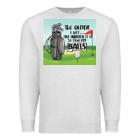Oatmeal Heather funny golf Premium Sweatshirt - MaliasSmallBusiness