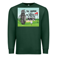 Sports Green funny golf Premium Sweatshirt - MaliasSmallBusiness