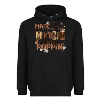 Black made with melanin always poppin Heavyweight Hoodie - MaliasSmallBusiness