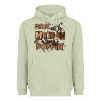 Matcha made with melanin always poppin Heavyweight Hoodie - MaliasSmallBusiness