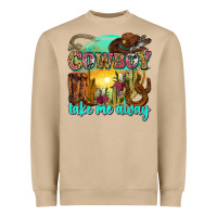 Mushroom cowboy take me away Heavyweight Sweatshirt - Zillion Design Studio