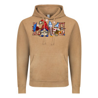 Vintage Camel love 4th july with gnome billie wilder Vintage Hoodie - texasbilliewilder