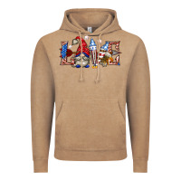 Vintage Coffee love 4th july with gnome billie wilder Vintage Hoodie - texasbilliewilder