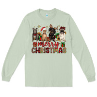 Matcha merry christmas chihuahua pitbull pug dachshund Long Sleeve Tee - JahusDesignShop