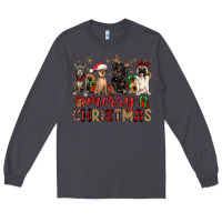 Smoke merry christmas chihuahua pitbull pug dachshund Long Sleeve Tee - JahusDesignShop