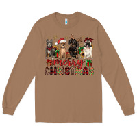 Toasted Coconut merry christmas chihuahua pitbull pug dachshund Long Sleeve Tee - JahusDesignShop