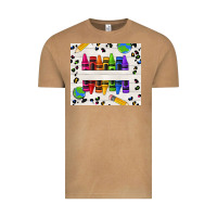 Vintage Camel Personalized Crayons Vintage Tee - texasbilliewilder
