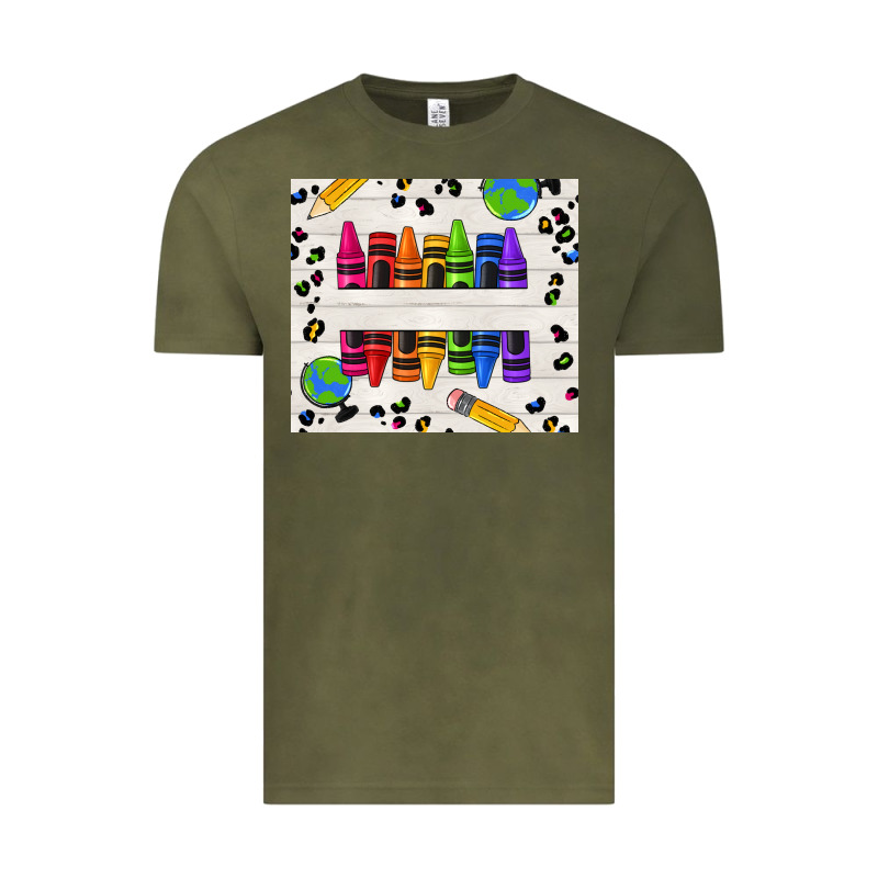 Personalized Crayons Vintage Tee by texasbilliewilder | Teevron