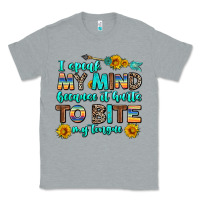 Heather Grey i speak my mind because it hurts to bite my tongue Classic Tee - AdoDesignShop