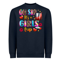 Navy oh sip its a girls Heavyweight Sweatshirt - texasbilliewilder