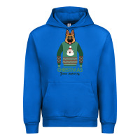 Cobalt German shepherd dog Christmas Urban Hoodie - Bettercallsaul