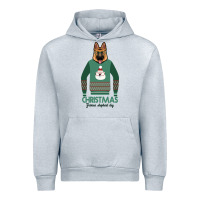 Heather Grey German shepherd dog Christmas Urban Hoodie - Bettercallsaul
