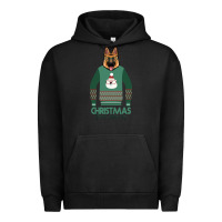 Pigment Black German shepherd dog Christmas Urban Hoodie - Bettercallsaul