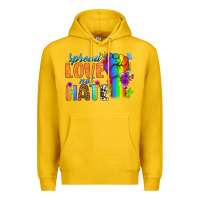 Lemon Spread Love Not Hate Premium Hoodie - BundleAndBundleShop