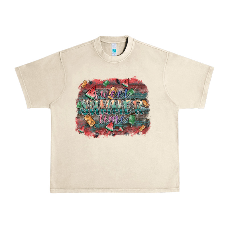 Sweet Summer Time Urban Heavy Tee by SublimationCraftShop | Teevron