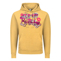 Vintage Mustard pink its my birthday Vintage Hoodie - Zillion Design Studio