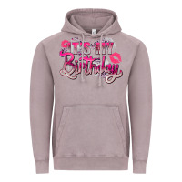 Vintage Zinc pink its my birthday Vintage Hoodie - Zillion Design Studio