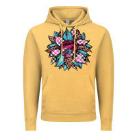 Vintage Mustard race leopard sunflower Vintage Hoodie - JahusDesignShop