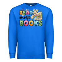 True Royal read more books Premium Sweatshirt - MaliasSmallBusiness