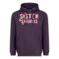 Plum sister saurus Heavyweight Hoodie - MaliasSmallBusiness