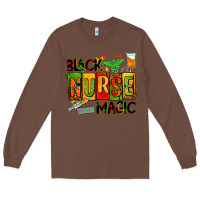 Chestnut black nurse magic Long Sleeve Tee - AdoDesignShop