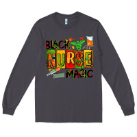 Smoke black nurse magic Long Sleeve Tee - AdoDesignShop