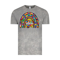 Cloud Rock autism rainbow Vintage Tee - Zillion Design Studio