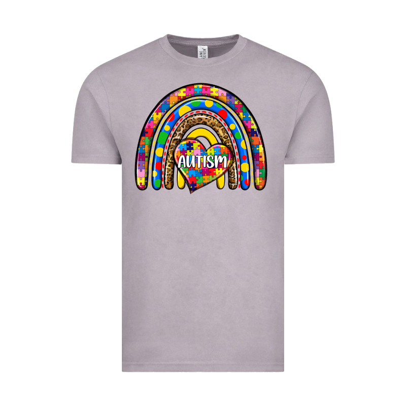 Autism Rainbow Vintage Tee by Zillion Design Studio | Teevron